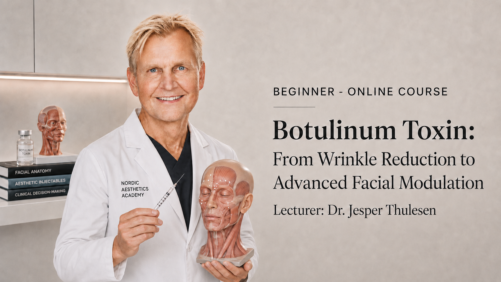 Botulinumtoxin: Fra rynkereduktion til avanceret ansigtsmodulation