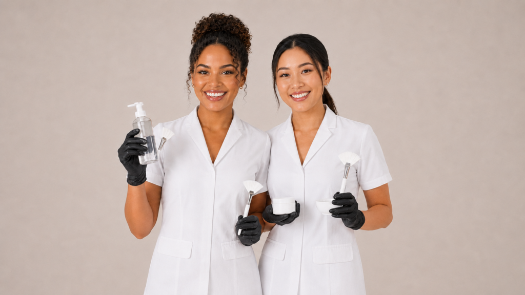 Kosmetisk dermatologisk behandler