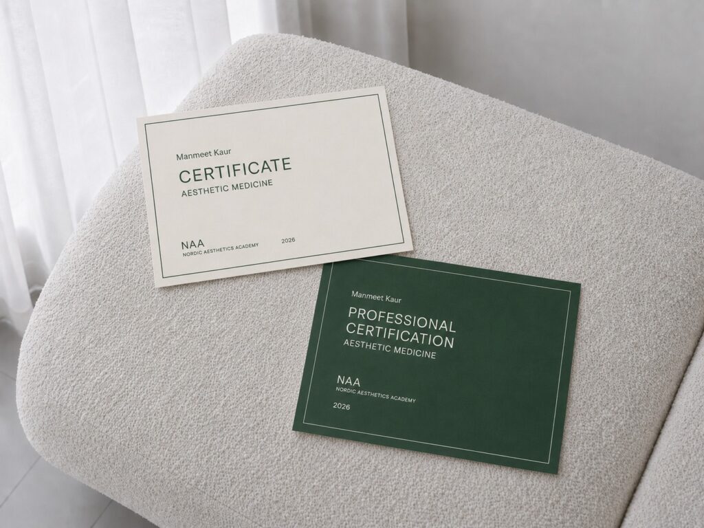 NAA-certifikater og eksamensbeviser