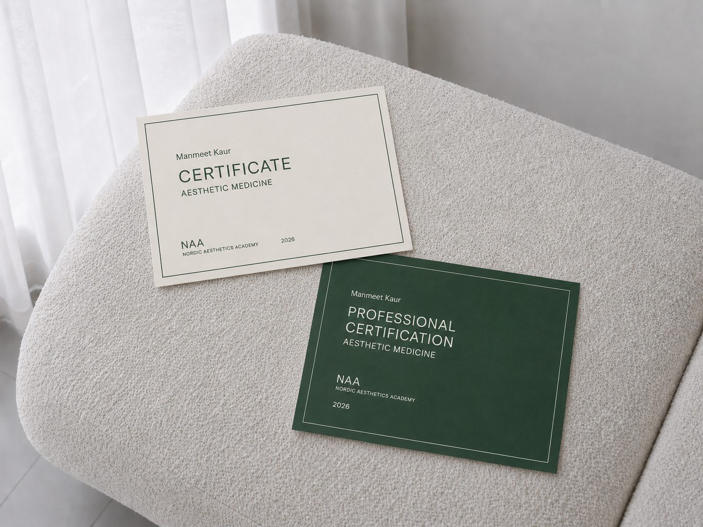 NAA Certification & Diploma
